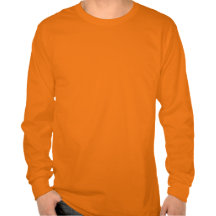 Men's Basic Long Sleeve T-Shirt Safety Orange