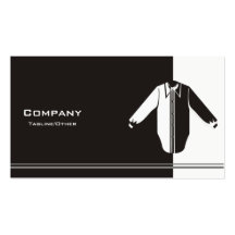 Men's Clothing 2 Business Card Templates