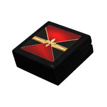 Men's Fleur-de-Lis Custom Jewellery Gift Box