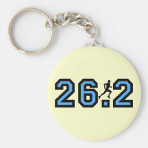 Mens marathon keychains