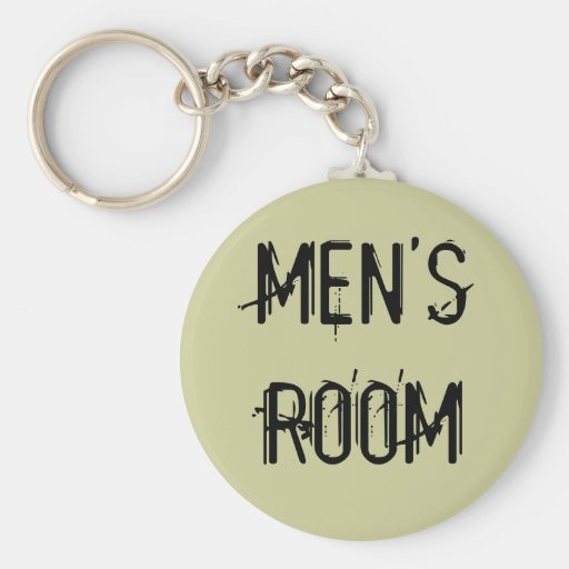 MEN'S ROOM KEY CHAIN