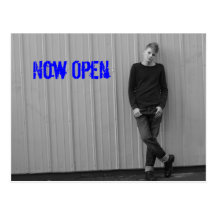 Men's Salon now open Post Cards