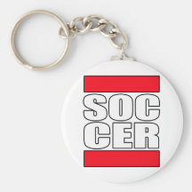 Mens womens boys girls Soccer futbol t shirt tee Keychain