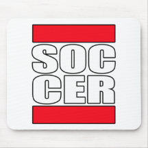 Mens womens boys girls Soccer futbol t shirt tee Mouse Mat