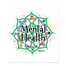 Mental Health Lotus posters