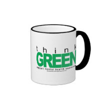 Mental Health Think Green Mugs