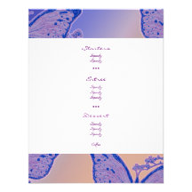 Menu templates sit down - customisable template personalized announcement