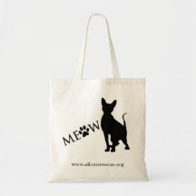 "Meow" Tote Bag