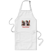 "Meowy Christmas!" Cats Aprons