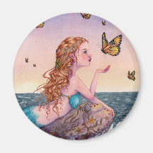 Mermaid Art Magnet - Bring Me Tidings