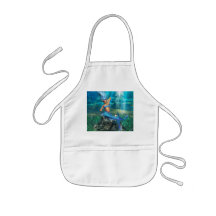 Mermaid Children's Smock Apron
