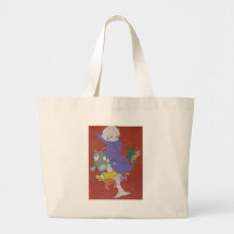 Mermaid In Tomato Soup Canvas Bags