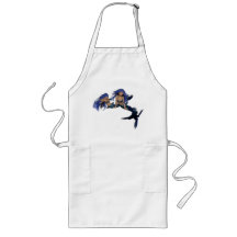 Mermaid Pair Long Apron