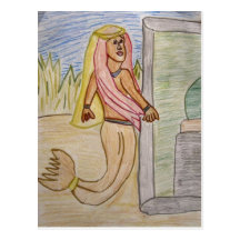 Mermaid Princess postcard