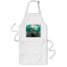 Mermaid Twins  Long Apron