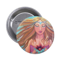 Mermaid Wish - Button