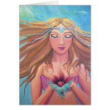 Mermaid Wish - Greeting Card