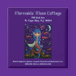 Mermaid's Moon Cottage Business Card magnets