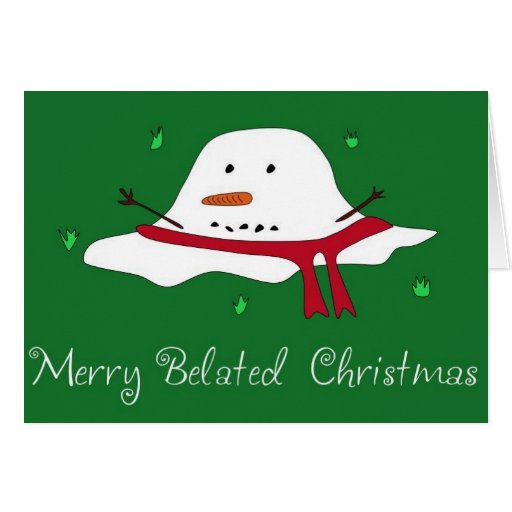 Merry Belated Christmas Card