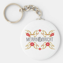 Merry & Bright Key Chains