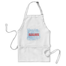 merry chrismukkah aprons
