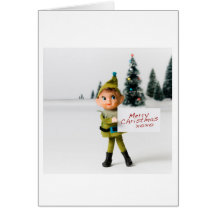 Merry Christmas 287 Greeting Card