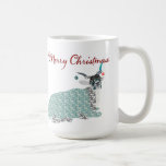 Merry Christmas Addax Mug mugs