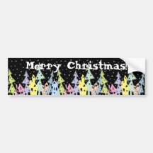 Merry Christmas! Bumper Stickers