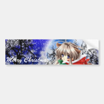 Merry Christmas Bumper Stickers