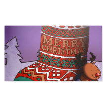 Merry Christmas Business Card