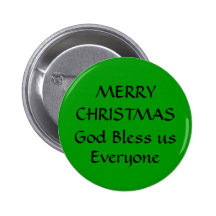 MERRY CHRISTMAS BUTTON