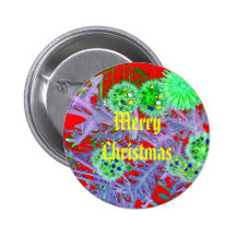 Merry Christmas Buttons