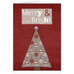 merry christmas doodle card