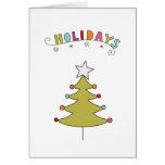 merry christmas doodle card