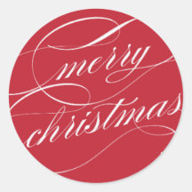 Merry Christmas | Envelope Seals Stickers