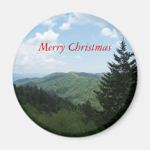 Merry Christmas Fridge Magnet