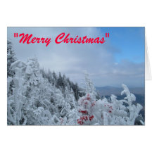 Merry Christmas Greeting Card