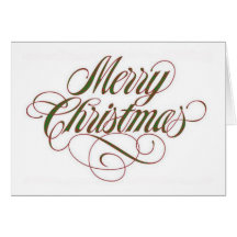 Merry Christmas! Greeting Card Template