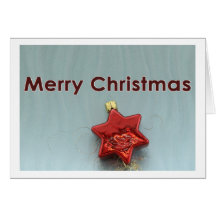 Merry Christmas Grußkarte