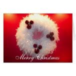 Merry Christmas Happy Holidays Greeting Card