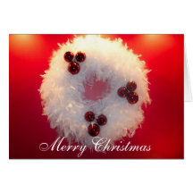 Merry Christmas Happy Holidays Greeting Card
