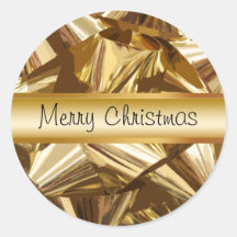 Merry Christmas Holiday Stickers