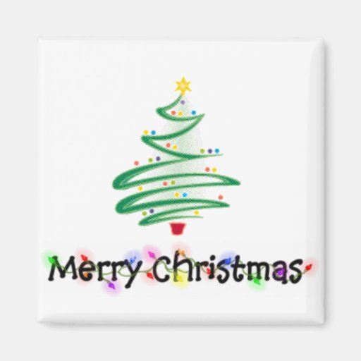 Merry Christmas Magnets
