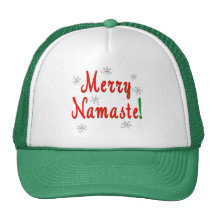 Merry Christmas Namaste Gifts Hat