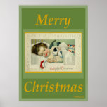 Merry Christmas Poster Print