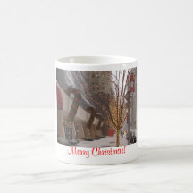 Merry Christmas! Rockefeller Center (Color) Kaffeehaferl