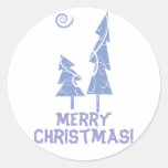 Merry Christmas! Round Sticker