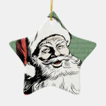 Merry Christmas Santa Claus! Christmas Tree Ornaments