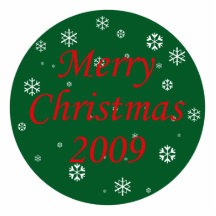 Merry Christmas Snowflakes Photo Cut Out