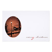 merry christmas stationery
